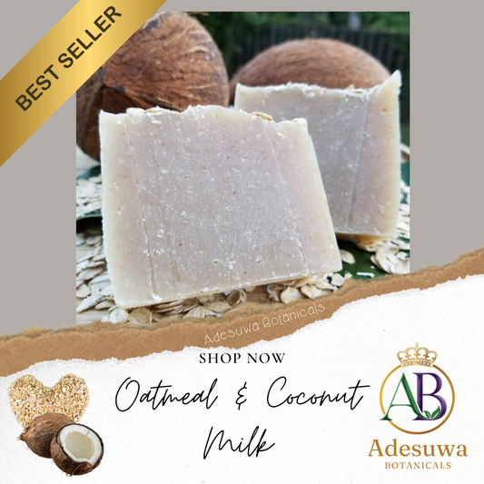 Oatmeal and Coconut Milk Soap
