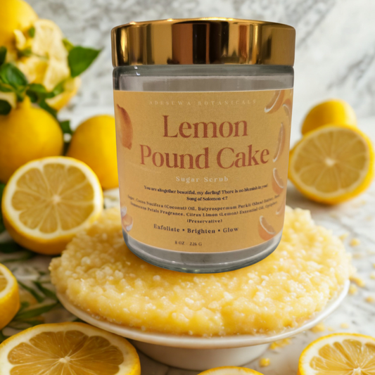 Lemon Poundcake Body Scrub